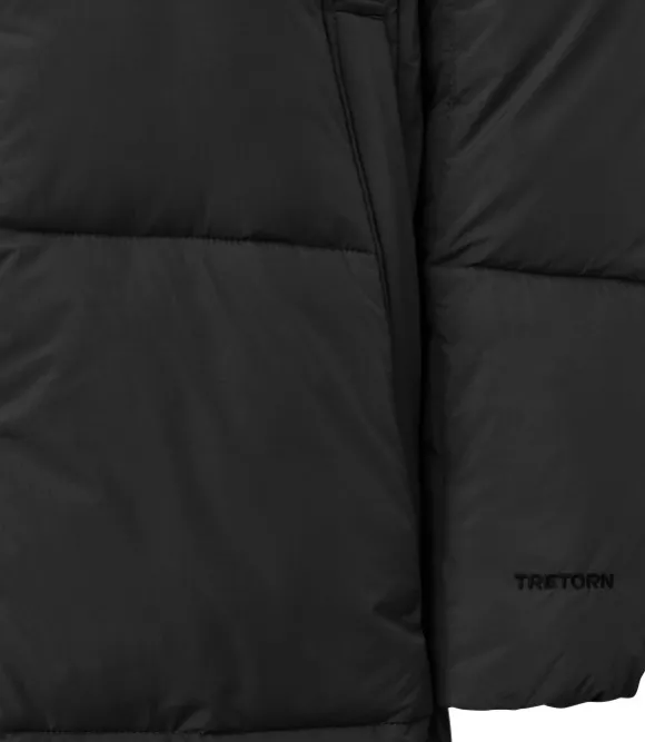 Tretorn Puffer Parka naisten toppatakki, Jet Black