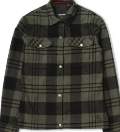 Tretorn Sarek Trail Shirt naisten pitkänhihainen paita, vihreä/musta