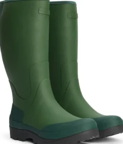 Tretorn Terräng Lutum Unisex kumisaappaat neopreenivuorilla, vihreä