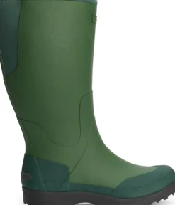 Tretorn Terräng Lutum Unisex kumisaappaat neopreenivuorilla, vihreä