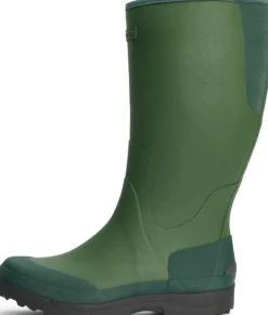 Tretorn Terräng Lutum Unisex kumisaappaat neopreenivuorilla, vihreä