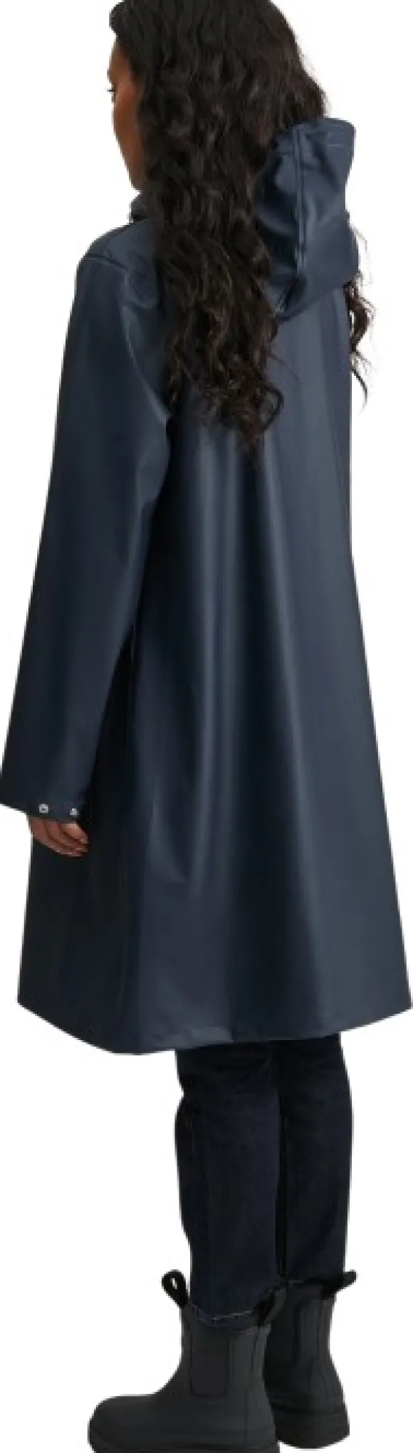 Tretorn Wings A-Shape Rain Coat naisten sadetakki, Navy Blaze