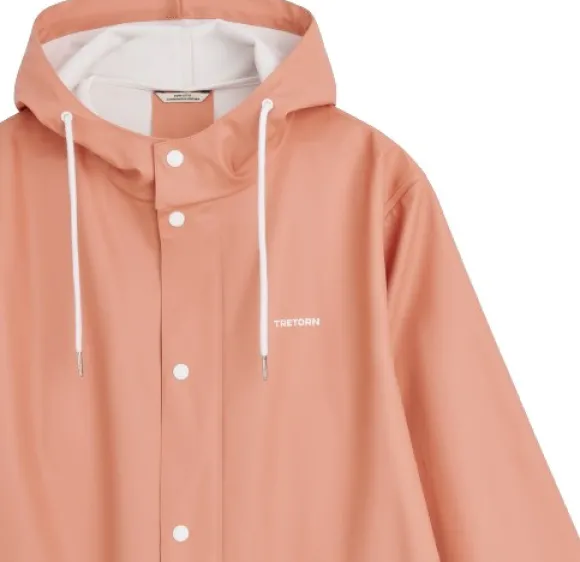 Tretorn Wings Rainjacket sadetakki, Unisex, Faded Coral