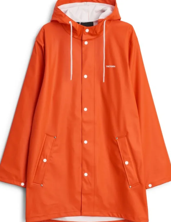 Tretorn Wings Rainjacket Unisex sadetakki, oranssinpunainen
