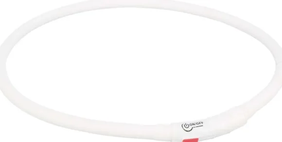 Trixie Flash Light Ring USB Silikon valopanta, XS - XL, monivärinen