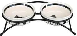 Trixie -keraaminen kuppiteline kahdella kupilla,1.6 L