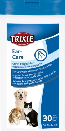 Trixie lemmikin korvanpuhdistusliinat