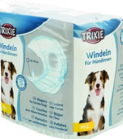 Trixie narttukoiran vaipat, M-L 36-52 cm, 12kpl