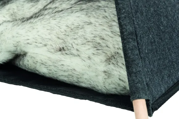 Trixie Tipi Igloo Filt Antracit