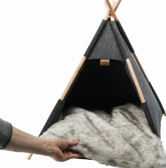 Trixie Tipi Igloo Filt Antracit