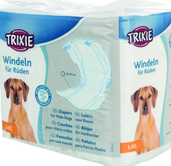 Trixie uroskoirien vaipat, L-XL, 12 kpl