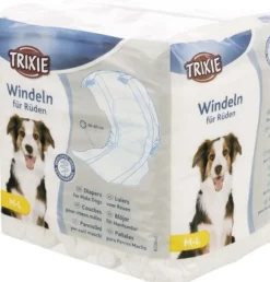 Trixie uroskoirien vaipat, M-L 46-60 cm, 12kpl