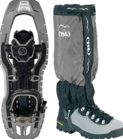 TSL Outdoor Symbioz Original 2 M lumikengät + Gaiters Trek Grey L säärystimet