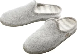 Ulle Legacy Unisex villatohvelit, Light Grey Melange