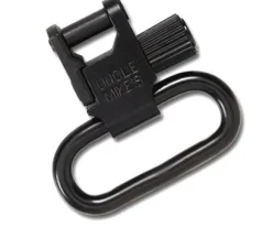 Uncle Mike's QD SS Tri-Lock 1,25" hihnalenkki, musta, 2 kpl