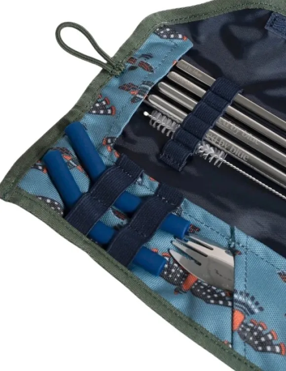 United by Blue The Utensil Kit ruokailuvälinesetti, musta