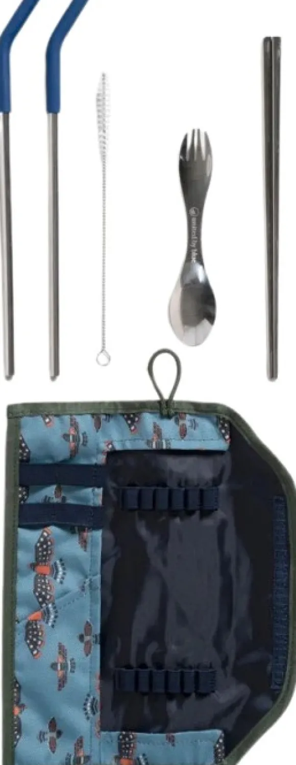 United by Blue The Utensil Kit ruokailuvälinesetti, musta