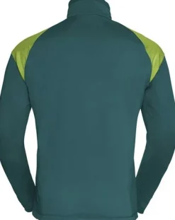 Vaude Bormio Halfzip -paita vihreä