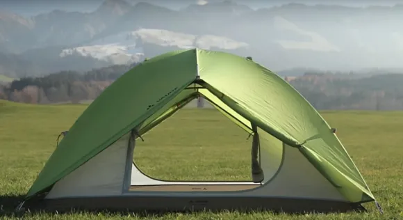 Vaude Campo Grande 3-4P -teltta 3-4 henkilölle (4,1kg), vihreä