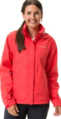 Vaude Escape Bike Light Jacket naisten ulkoilutakki, punainen