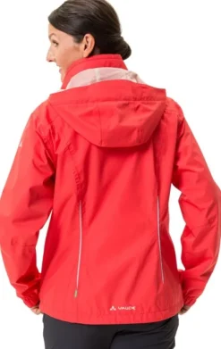 Vaude Escape Bike Light Jacket naisten ulkoilutakki, punainen