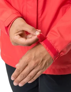 Vaude Escape Bike Light Jacket naisten ulkoilutakki, punainen