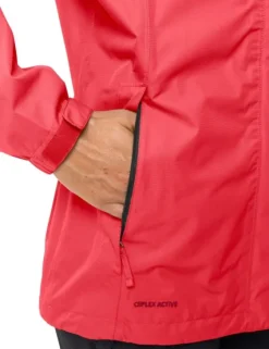 Vaude Escape Light Jacket naisten ulkoilutakki, punainen
