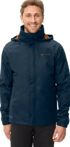 Vaude Escape Light Jacket Dark Sea -kevyt sadetakki