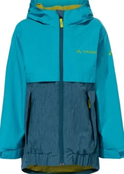 Vaude Kids Hylax 2L Jacket lasten sadetakki, Arctic Blue