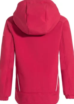 Vaude Kids Rondane Jacket IV lasten softshell-takki, Crocus/Dark Sea