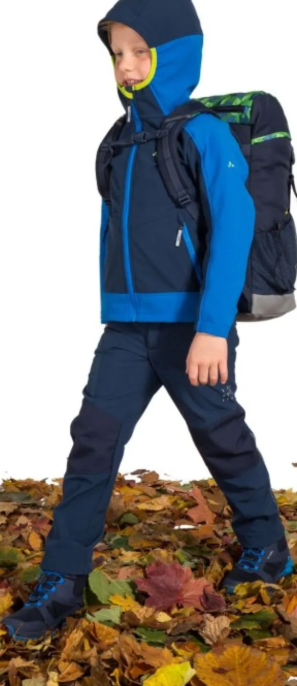 Vaude Kids Rondane Jacket IV lasten softshell-takki, sininen