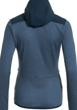 Vaude Monviso Woodfiber naisten fleecetakki, tummansininen