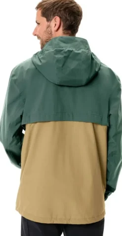 Vaude Neyland Half Zip Jacket anorakki, vihreä/ruskea