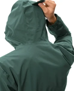 Vaude Neyland Half Zip Jacket anorakki, vihreä/ruskea