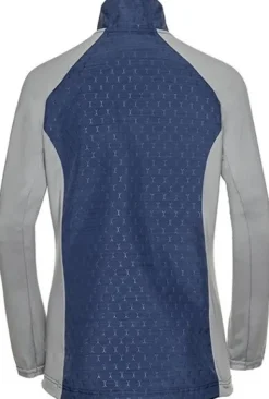 Vaude Skarvan -naisten fleecetaki sininen / harmaa