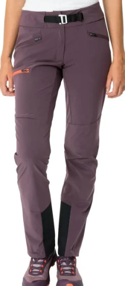 Vaude Tekoa Biobased Pants naisten vaellushousut, violetti