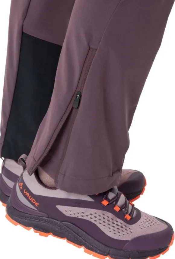 Vaude Tekoa Biobased Pants naisten vaellushousut, violetti