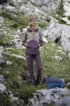 Vaude Tekoa Biobased Pants naisten vaellushousut, violetti