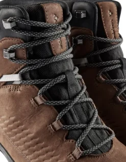 Vaude Trk Skarvan Tech Mid naisten vaelluskengät, suklaanruskea