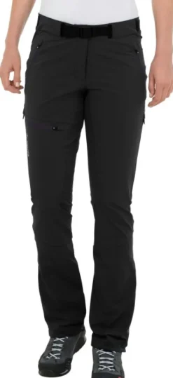 Vaude Wintry Pants IV softshellhousut, musta