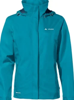 Vaude W's Escape Light Jacket Arctic Blue -naisten kevyt sadetakki