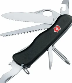 Victorinox Military lukittava taskuveitsi, musta