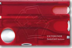 Victorinox SwissCard Nailcare -monitoimityökalu, punainen