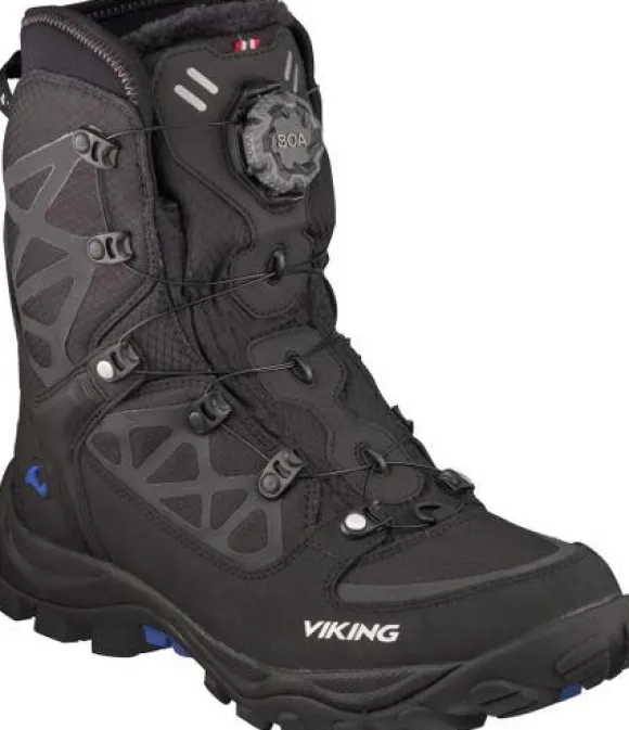Viking Constrictor III Boa -talvikengät, musta