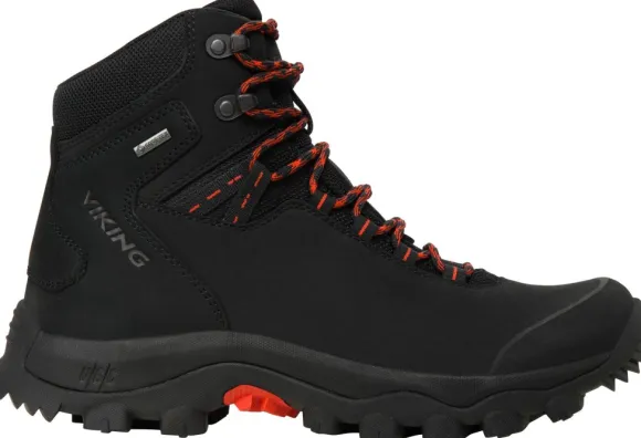 Viking Men Villrein Mid GTX M Black/Red