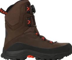 Viking Villrein High GTX BOA Unisex kengät, Dark Brown/Red