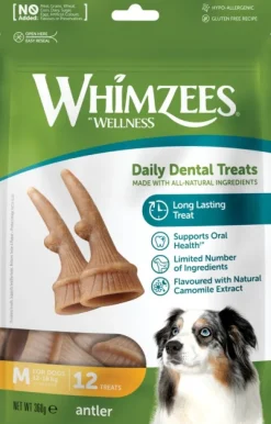 Whimzees Occupy Antler L hammashoitoherkku, 6 kpl