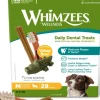 Whimzees Variety M hammashoitoherkut säästöpakkaus, 28 kpl