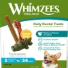 Whimzees Variety S hammashoitoherkut säästöpakkaus, 56 kpl