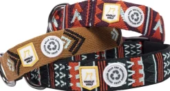 Woolly Wolf Collar koiran kaulapanta, 25 - 35 cm, Woodland